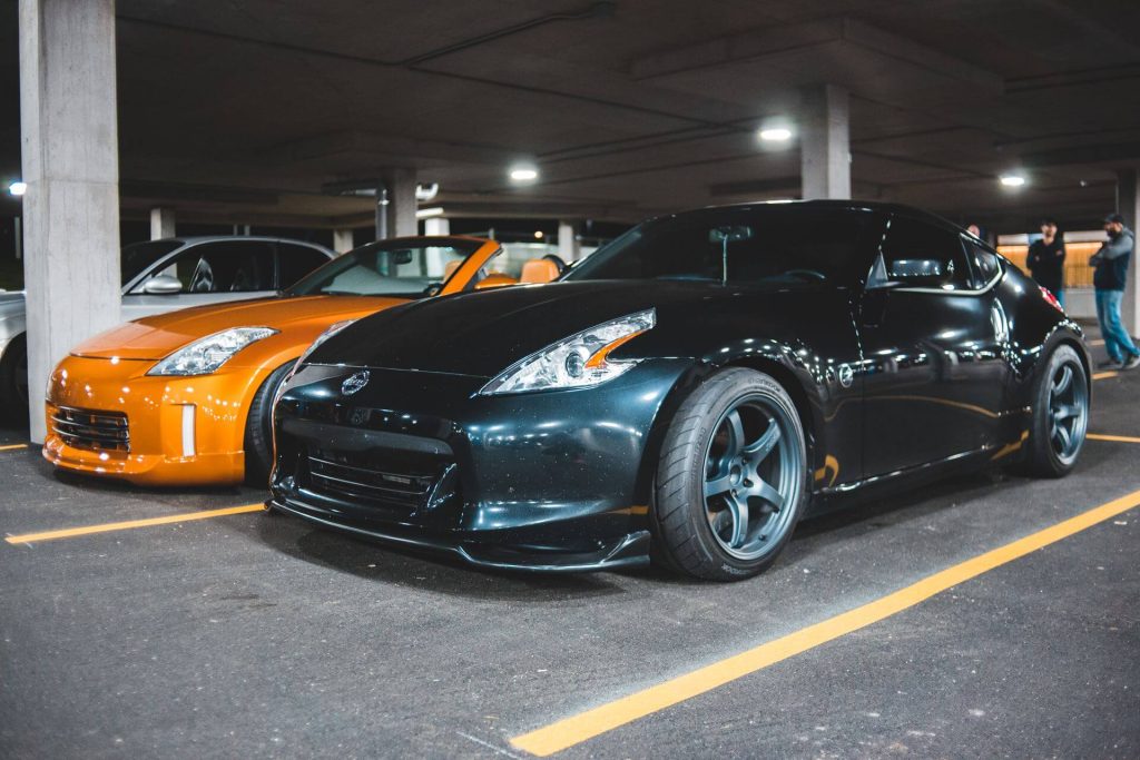 remap chesterfield 10 black nissan sports car parked