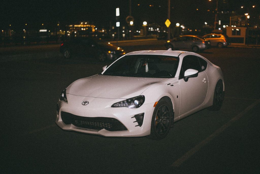 remap chesterfield 3 white toyota sports car parked